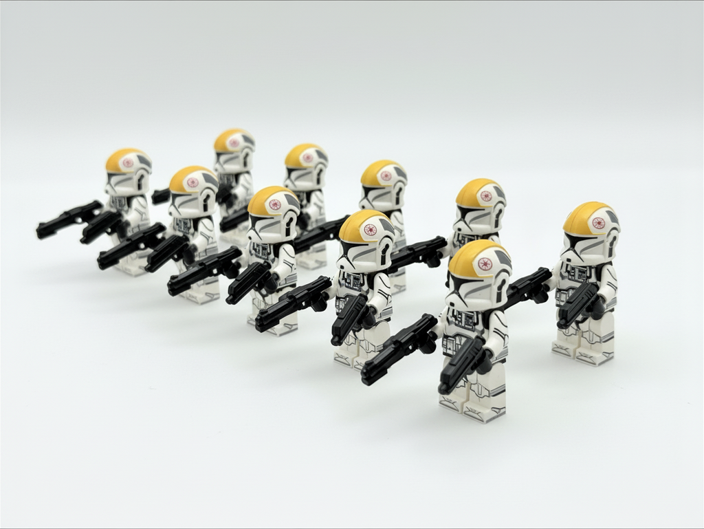 Star Wars Phase 1 Clone Pilot Troopers Minifigures Set