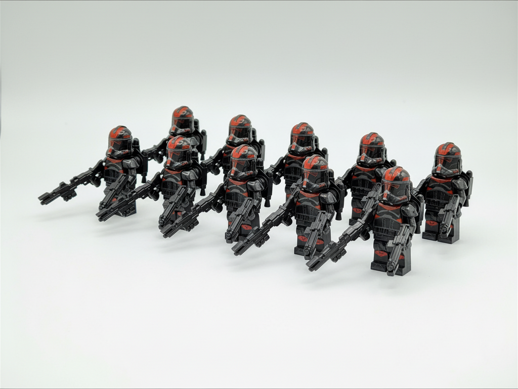 Star Wars Custom Inferno Clones Minifigures Set