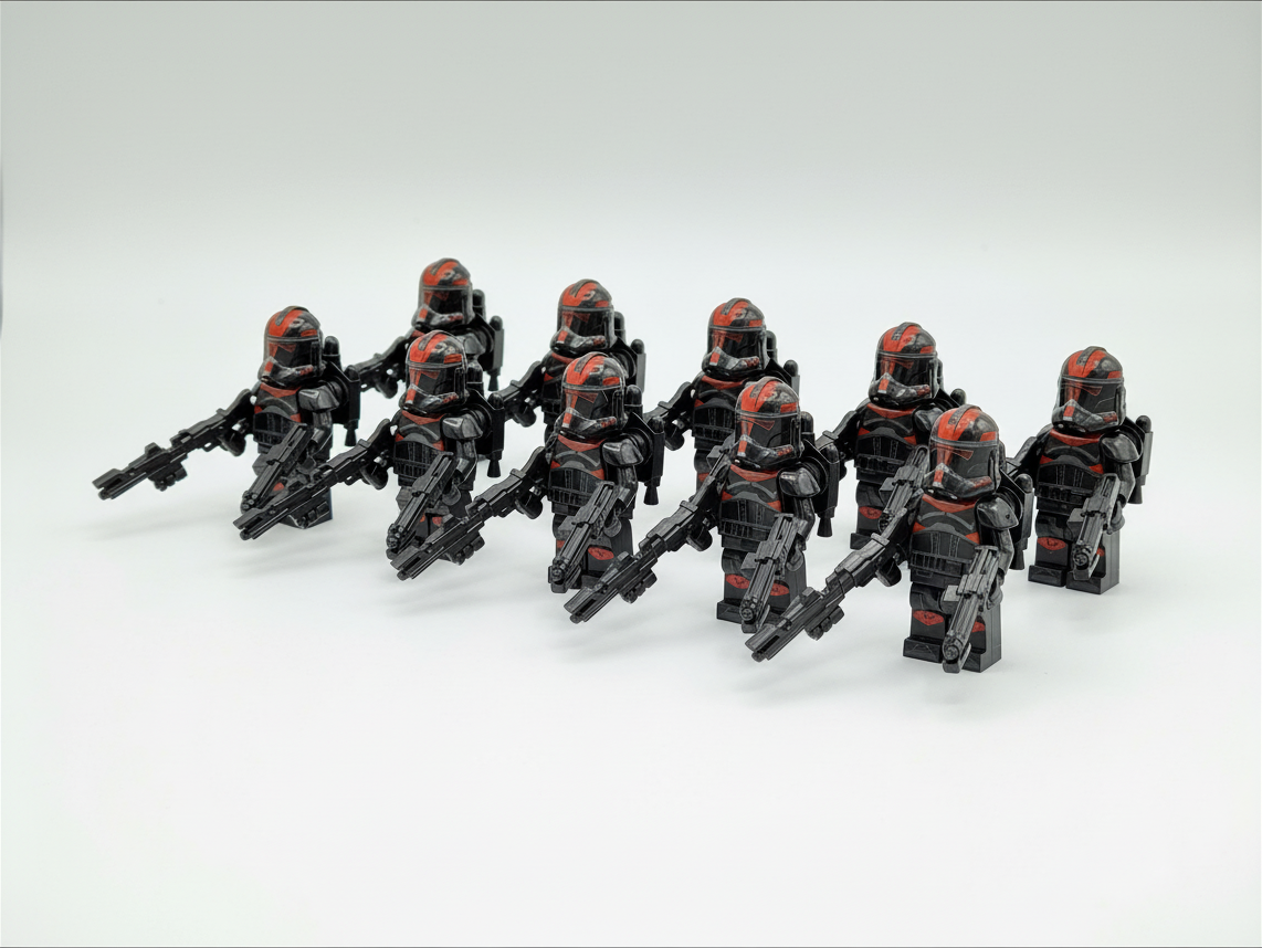 Star Wars Custom Inferno Clones Minifigures Set