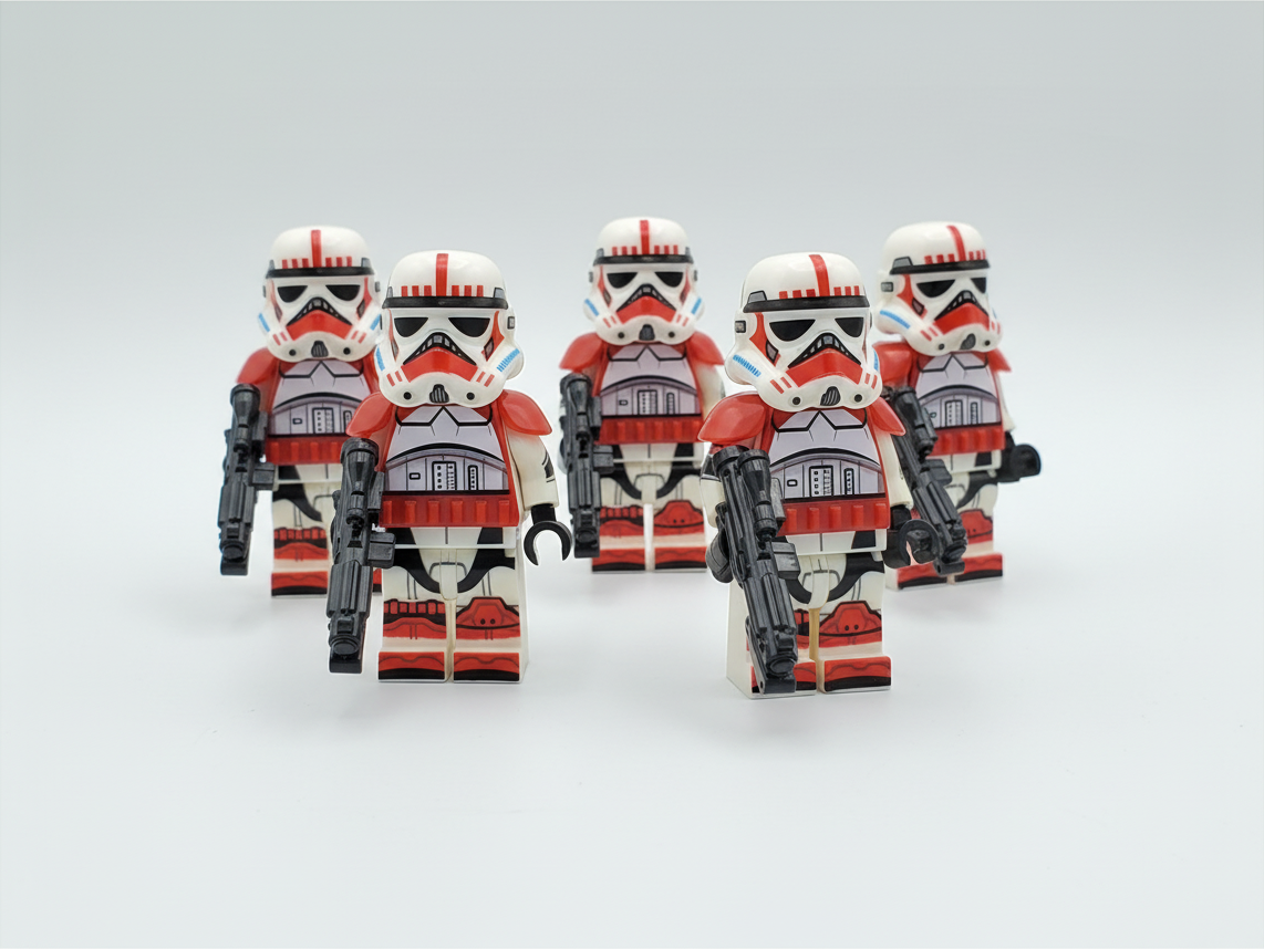 Star Wars Imperial Armored Shock Troopers x10 Minifigures Set