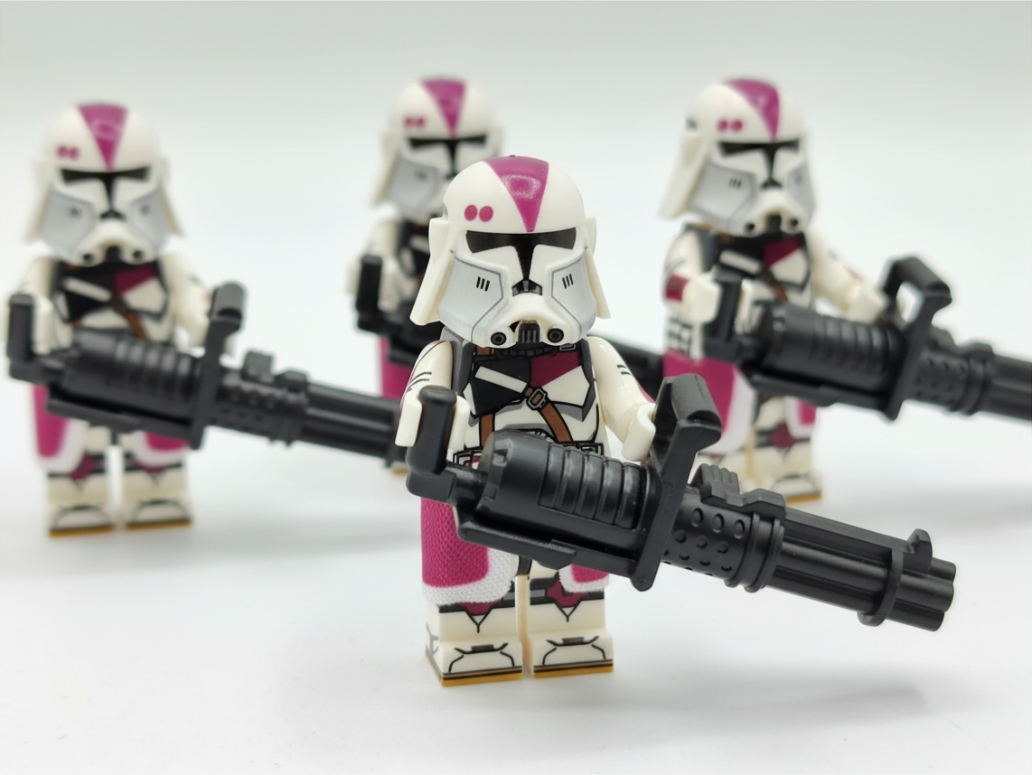 Star Wars 21st Nova Corps Galactic Marines Heavy Clone Troopers Custom Minifigures Set