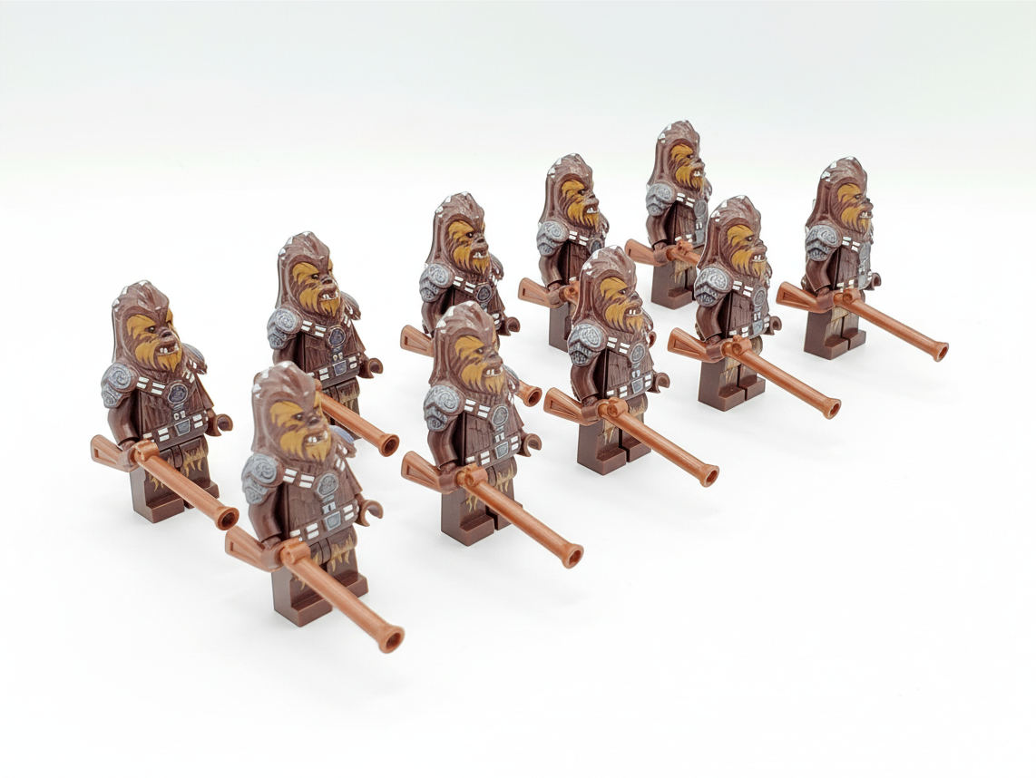 Star Wars Wookies Minifigures x10 Set