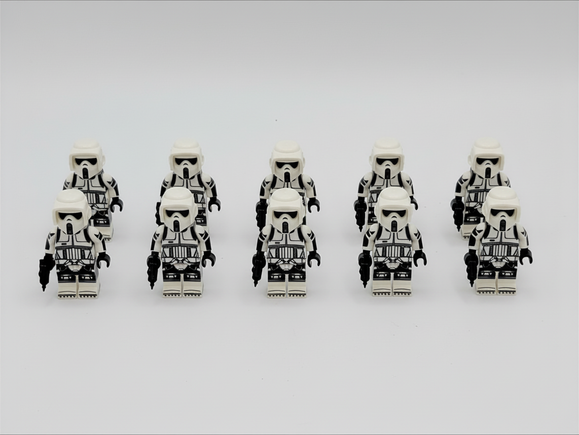 Star Wars Imperial Scout Troopers Minifigures Set
