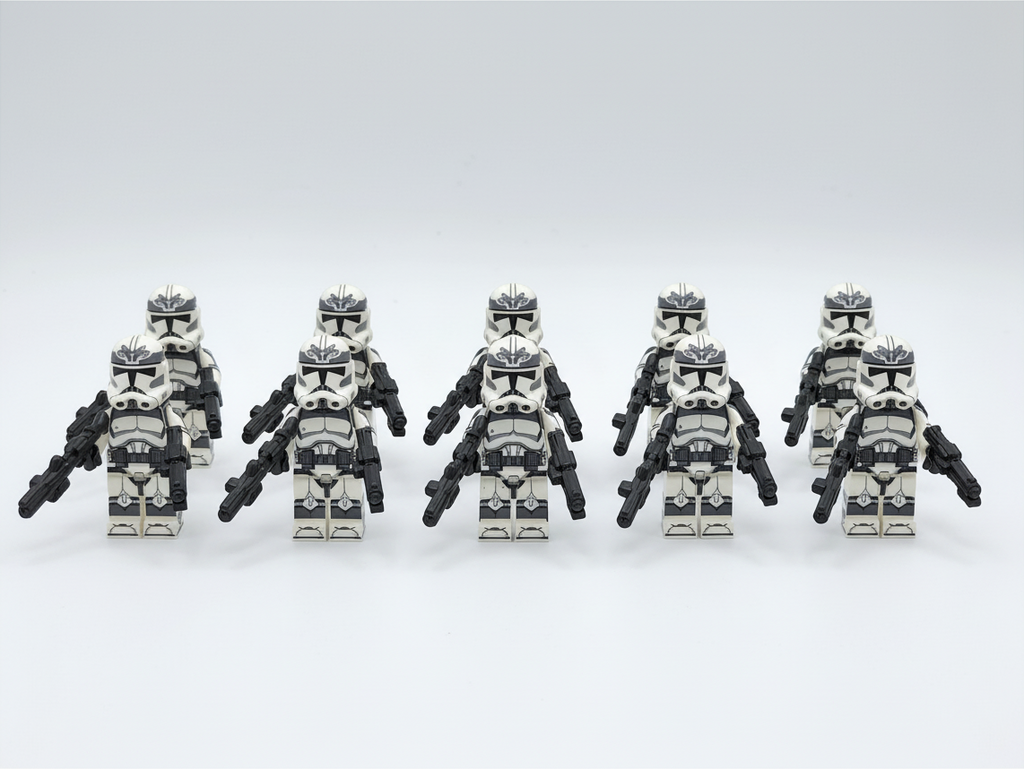 Star Wars Wolfpack Clone Troopers New 2022 Model Minifigures Set