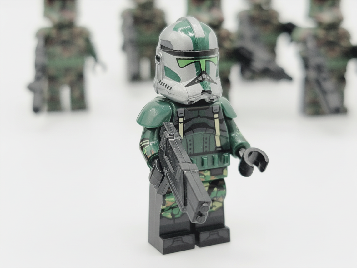 Star Wars Commander Gree Kashyyyk Custom Clones x11 Minifigures Set
