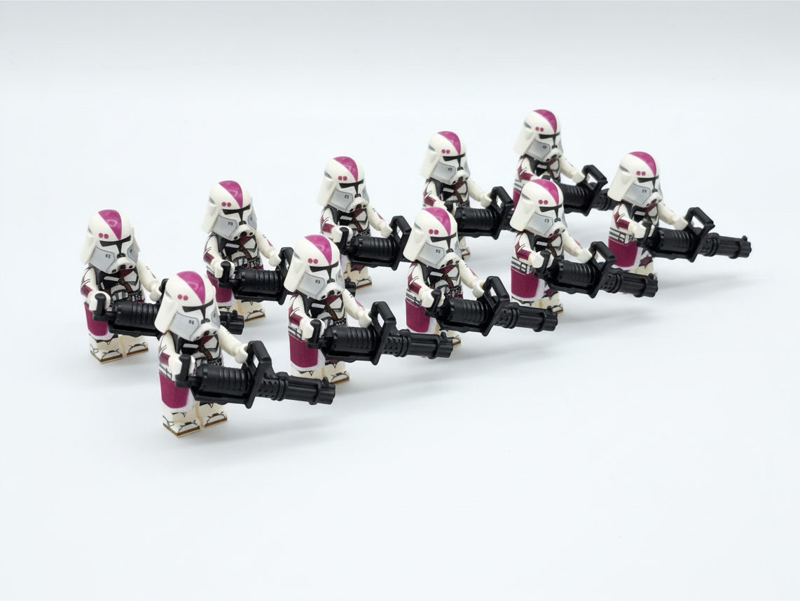 Star Wars 21st Nova Corps Galactic Marines Heavy Clone Troopers Custom Minifigures Set