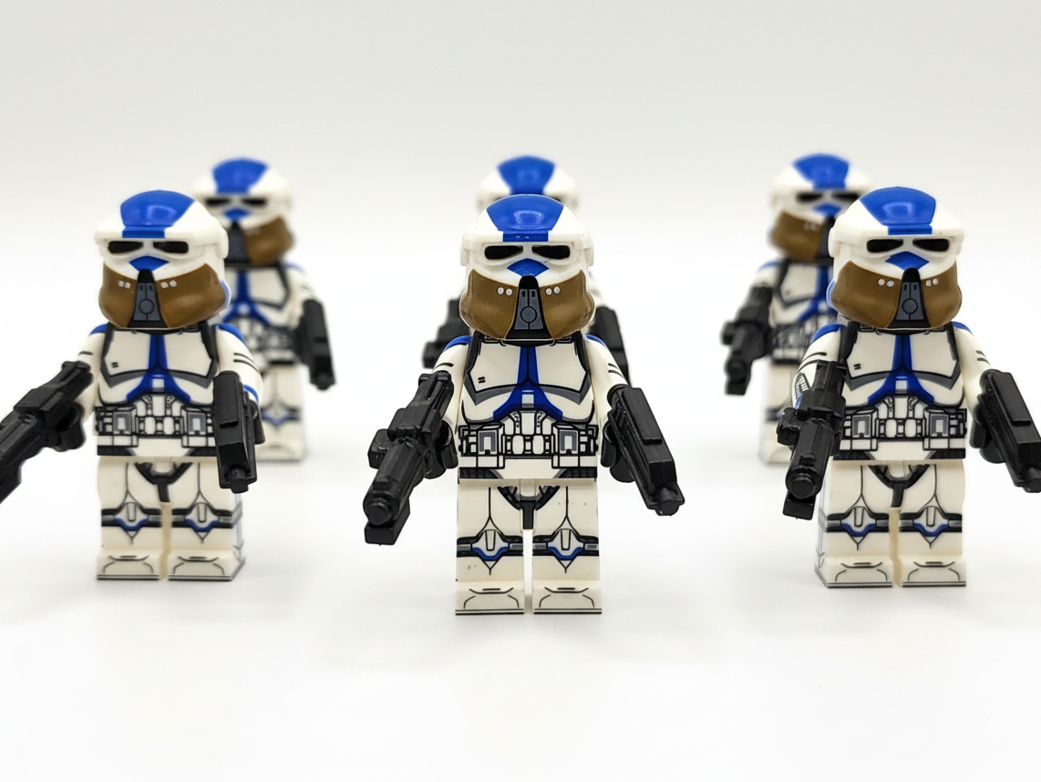 Star Wars 501st AT-RT Drivers Clone Trooper Custom Minifigures