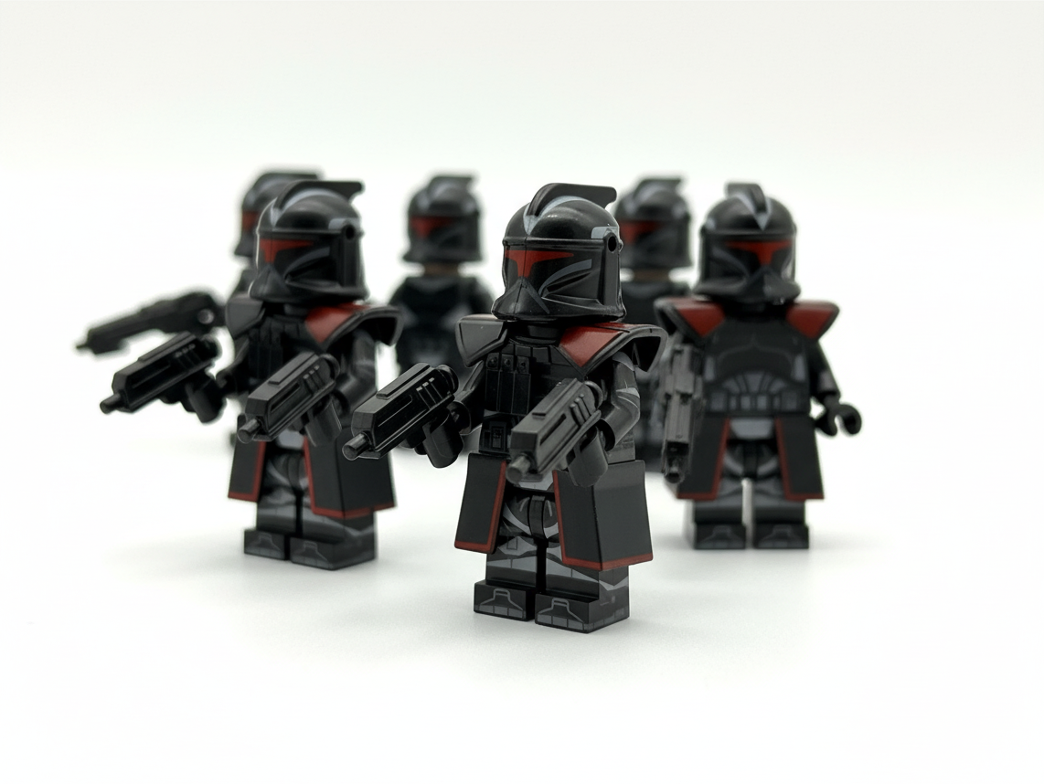 Star Wars Phase 1 Shadow Clone Trooper Custom Minifigures