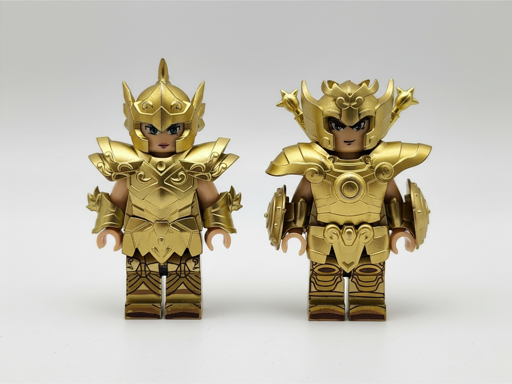 Saint Seiya Gold Saints Custom Anime Minifigures 6pcs Set 2