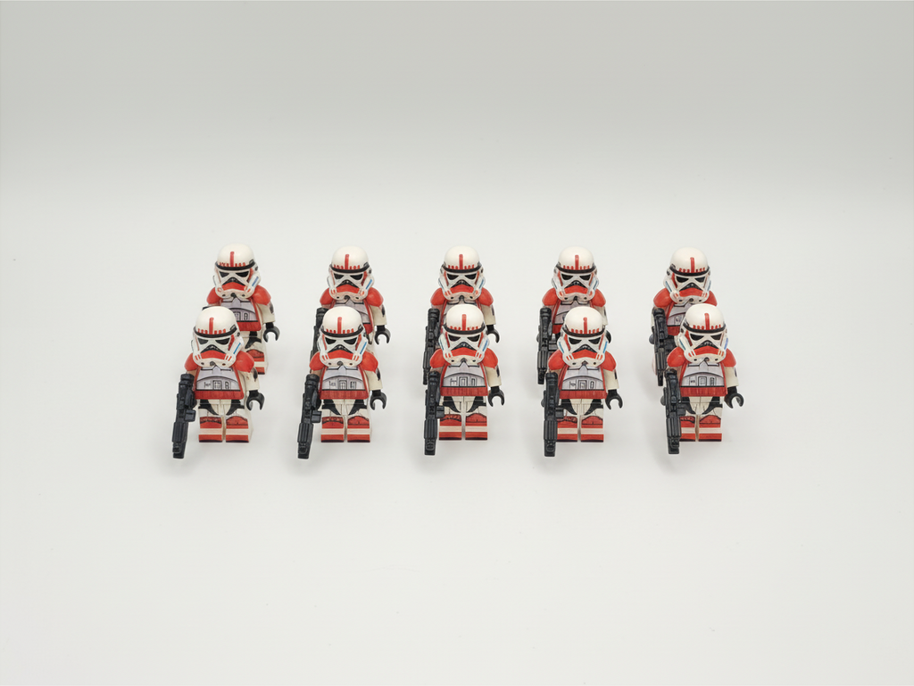 Star Wars Imperial Armored Shock Troopers x10 Minifigures Set