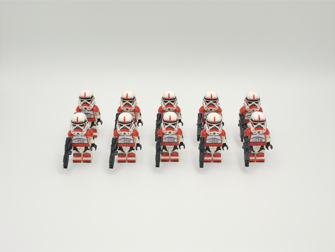 Star Wars Imperial Armored Shock Troopers x10 Minifigures Set