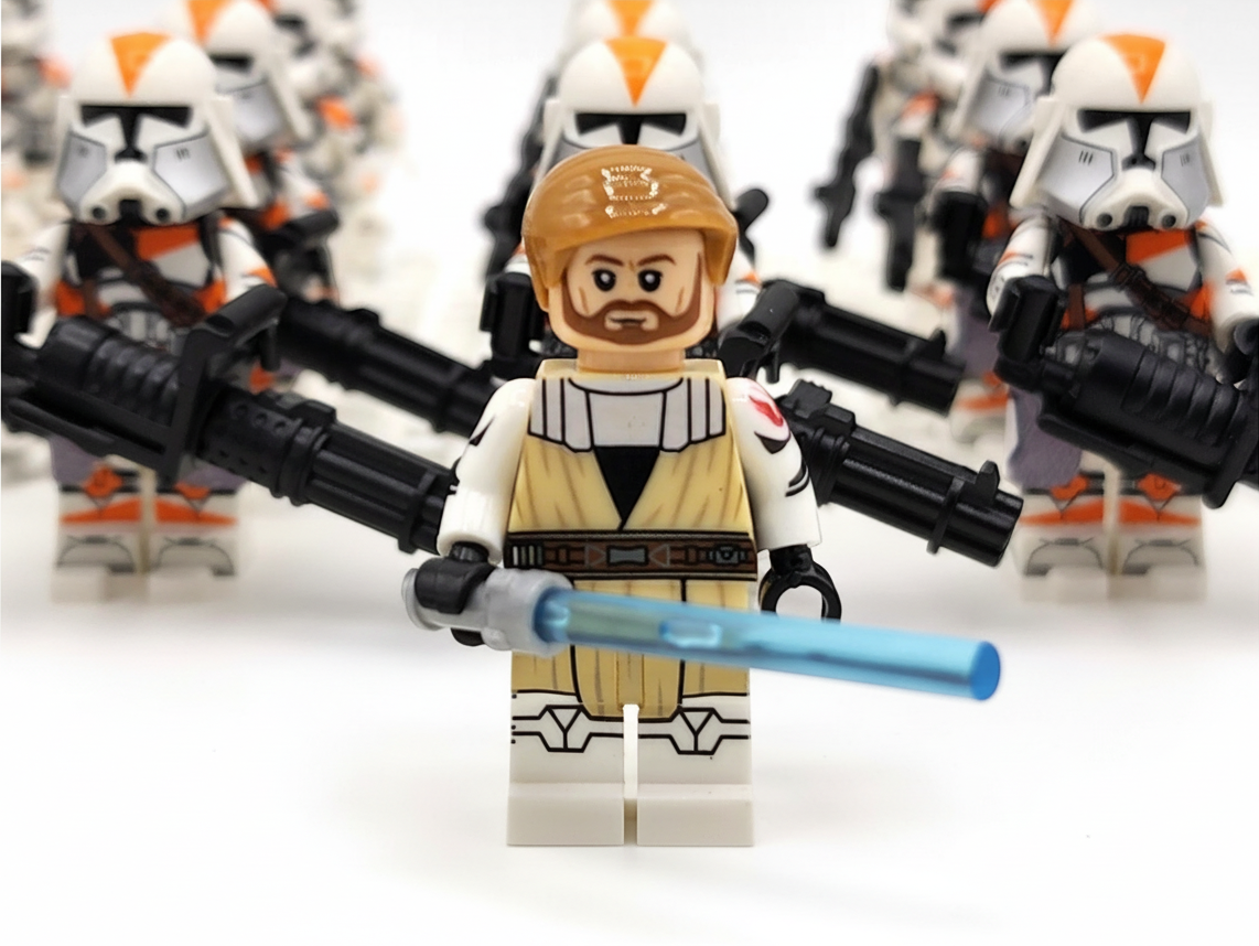 Star Wars 212th Obi Wan Commander Cody Heavy Clone Troopers Army Set 22pcs Minifigures Set