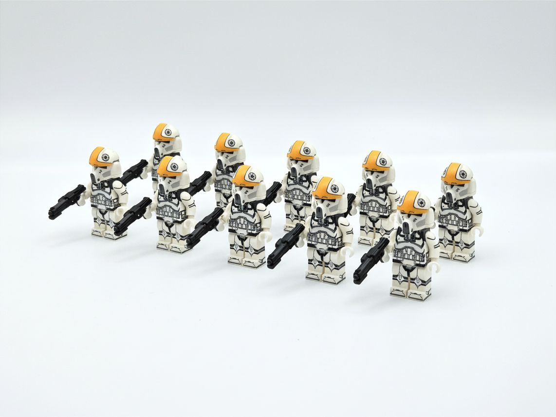 Star Wars Phase 2 Clone Pilot Troopers Minifigures Set