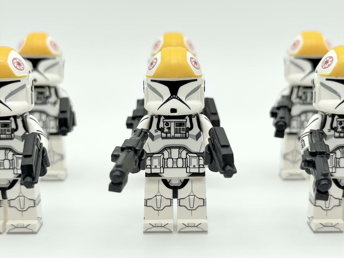 Star Wars Phase 1 Clone Pilot Troopers Minifigures Set
