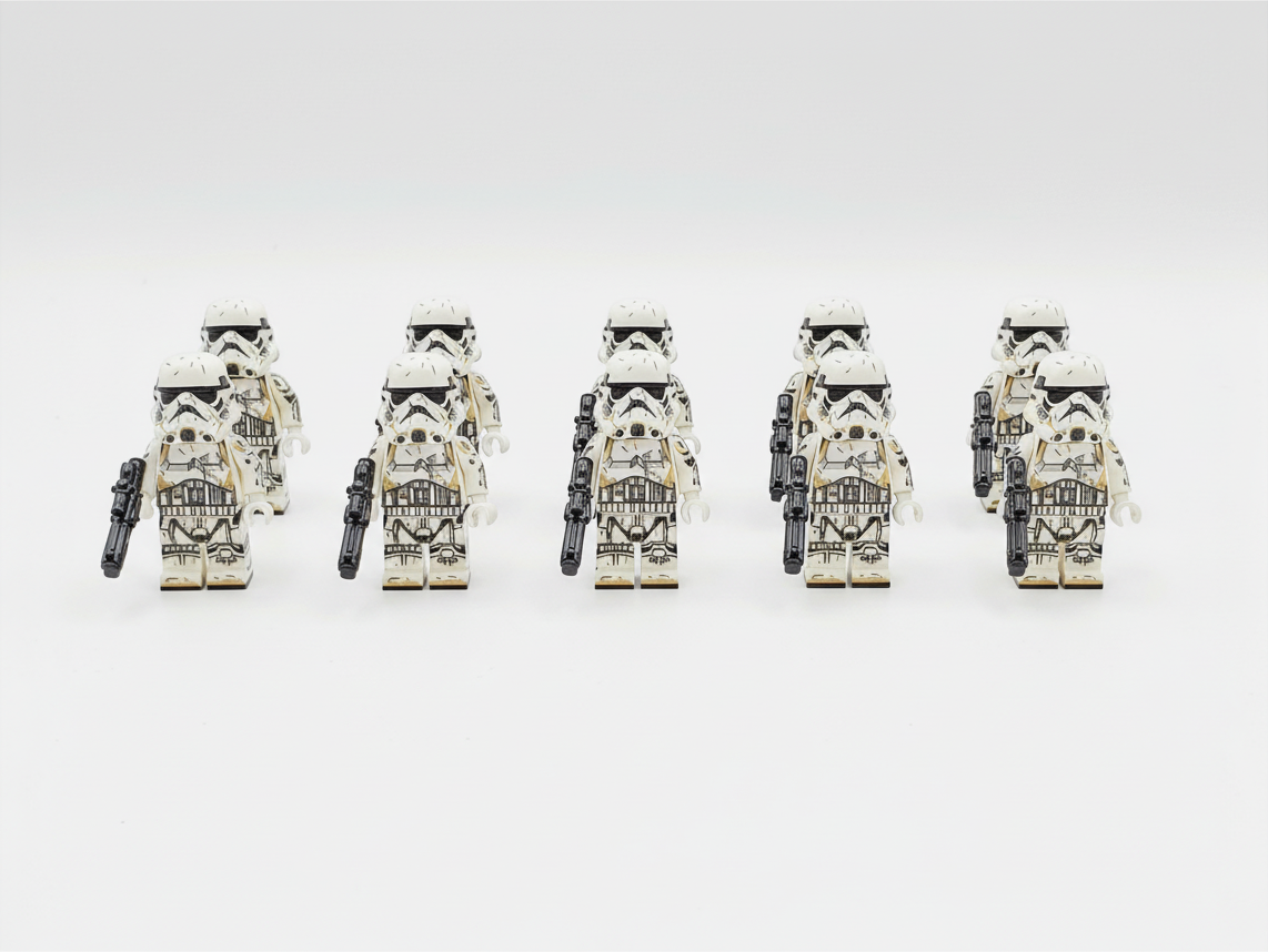Star Wars Imperial Wartorn Stormtroopers Minifigures Set