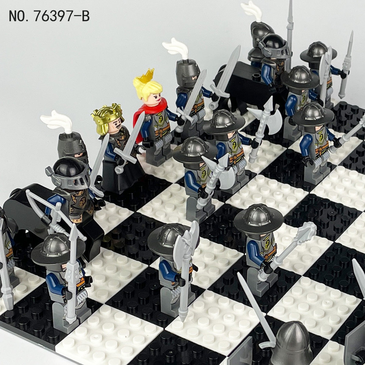 Medieval Knights and Soldiers Lot 16pcs - 76397-B