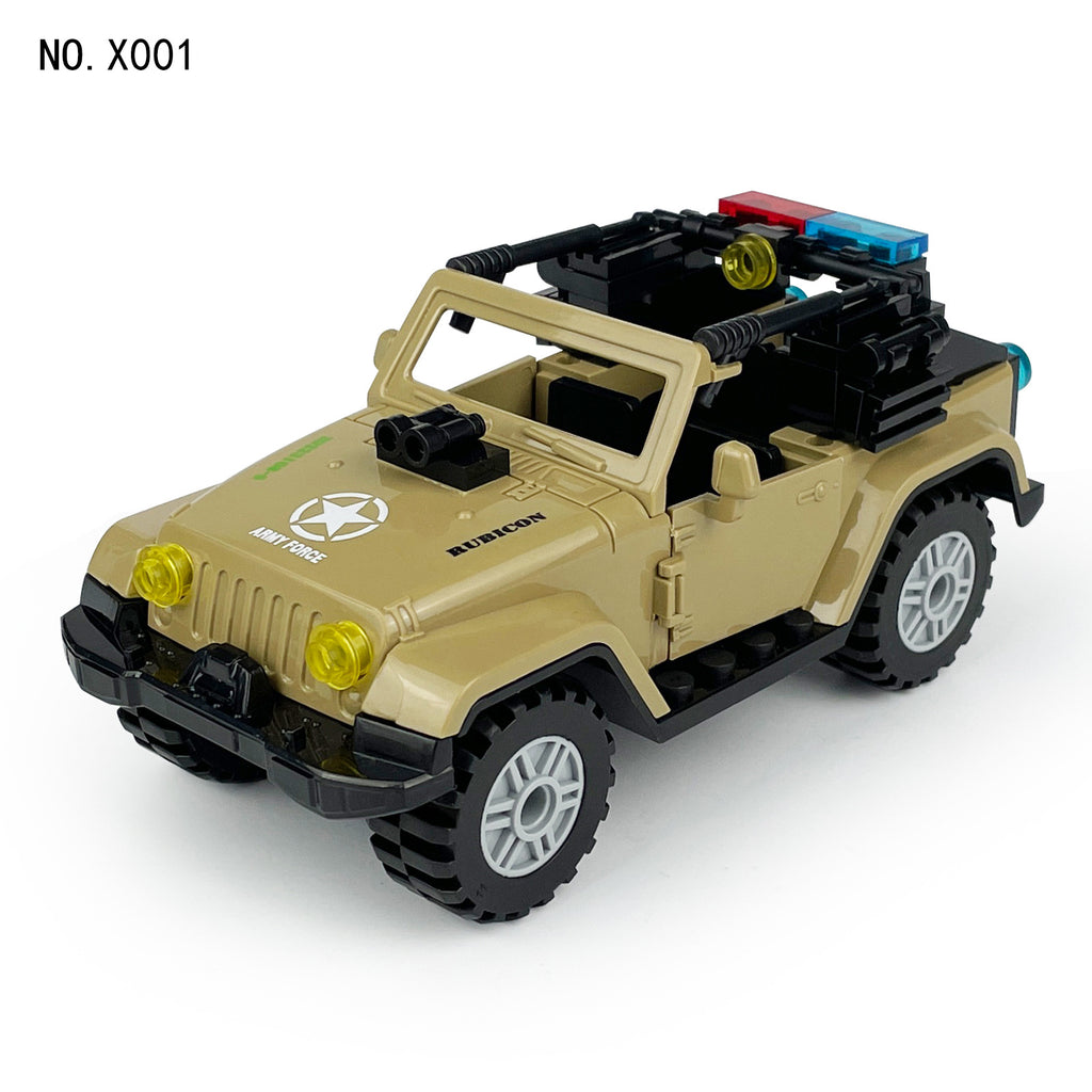 Army Special Forces 20 Custom Minifigures + Jeep - L41