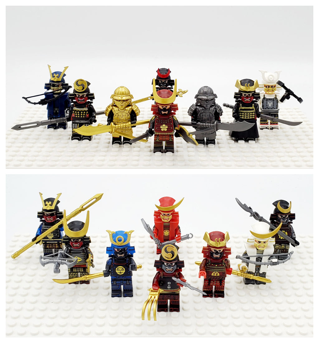 Japanese Samurai Custom Assortment 16pcs Set
