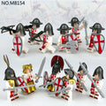 Medieval Knights and Soldiers Lot 12pcs - M8154