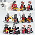Medieval Knights and Soldiers Lot 12pcs - 1622