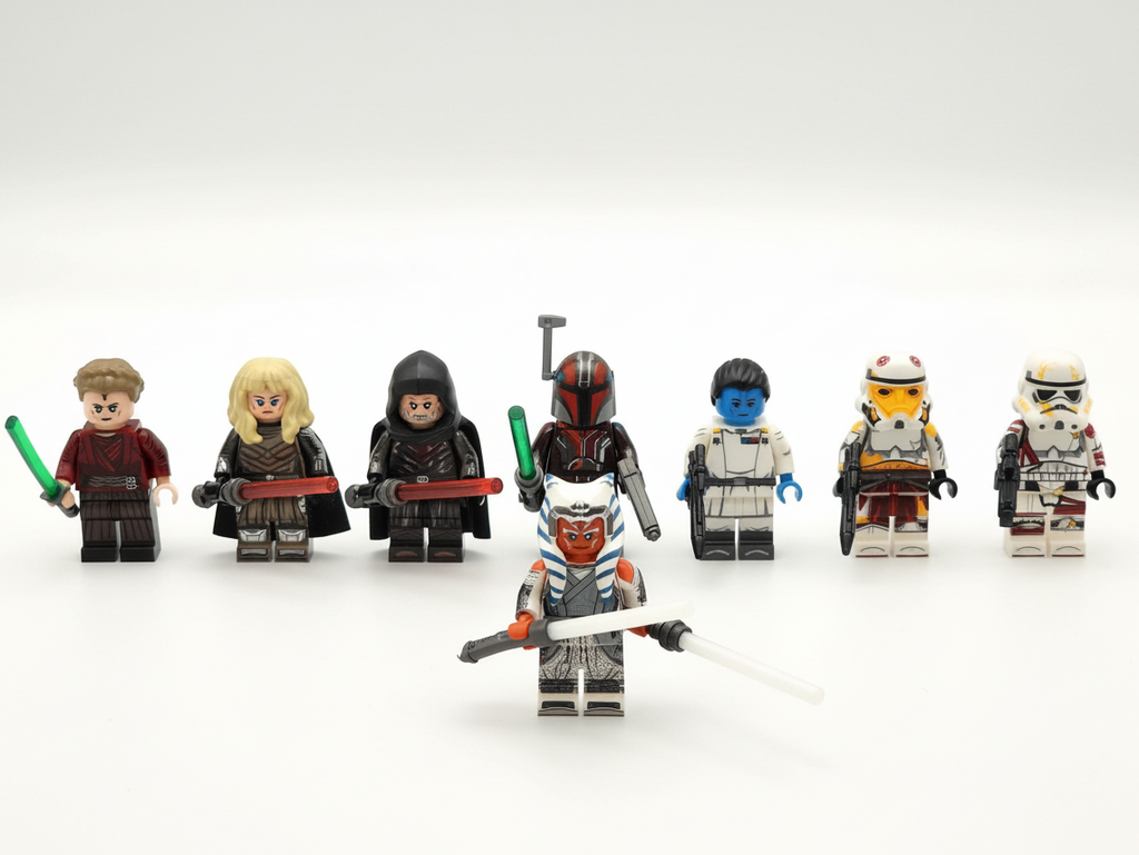 Star Wars Ahsoka TV Series Custom Minifigures Set