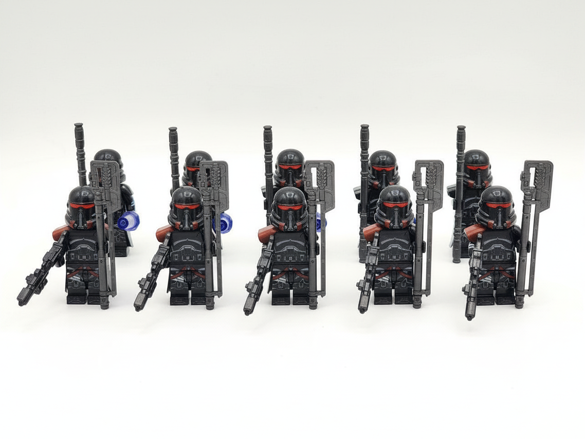 Star Wars  Fallen Order Kal Kestis, Sisters, Purge Troopers Custom 14 Minifigures Set