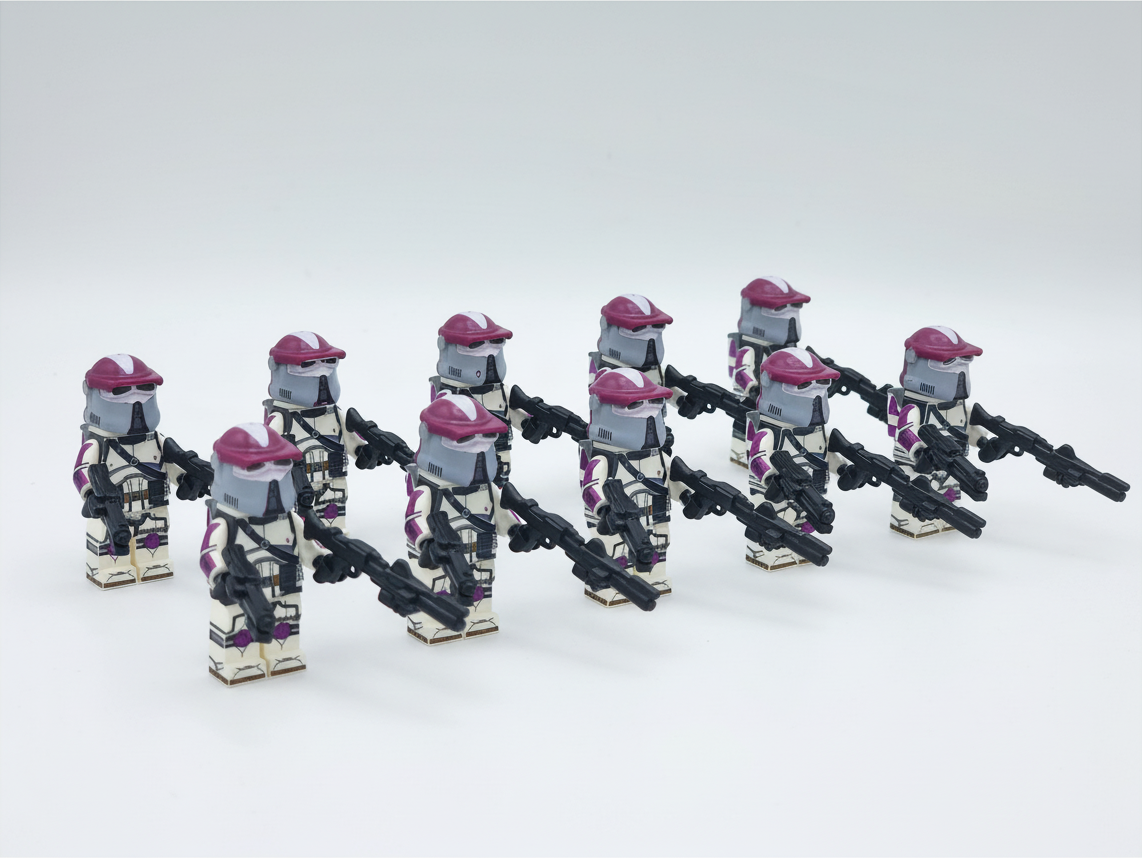 Star Wars 21st Nova Corps AT-RT Drivers Custom Minifigures Set WM