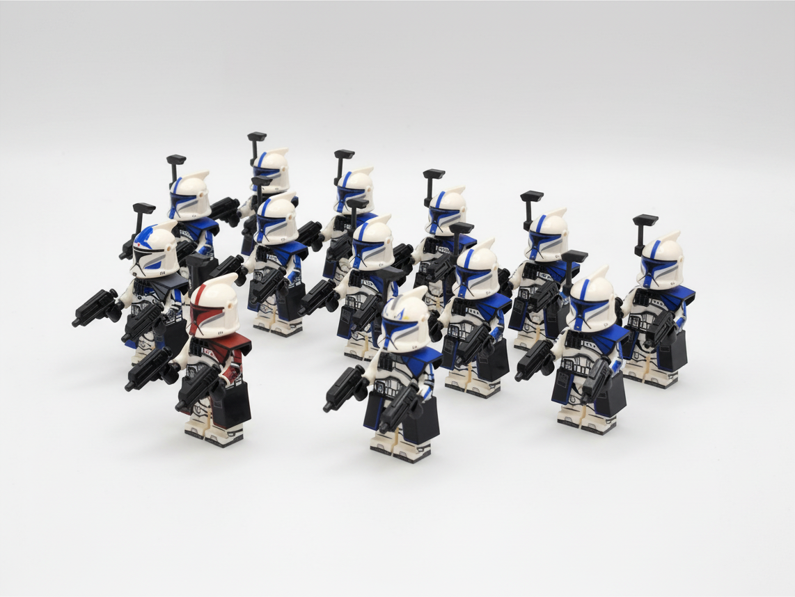 Star Wars Phase 1 Captain Fordo, Rex, Fives and ARC Troopers Custom Minifigures  x13
