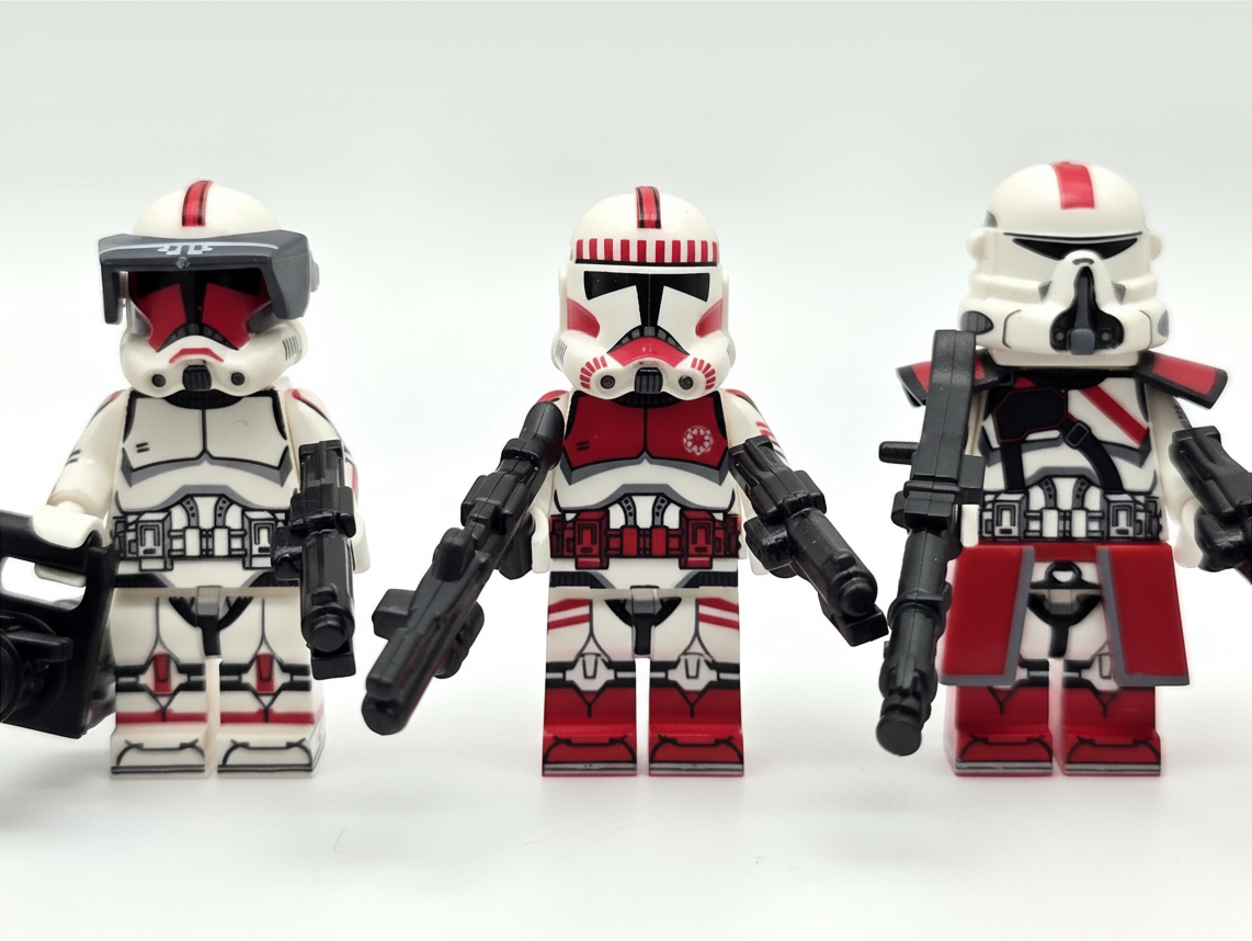 Star Wars Coruscant Guards Assortment Custom Minifigures Assortment Set 9pcs