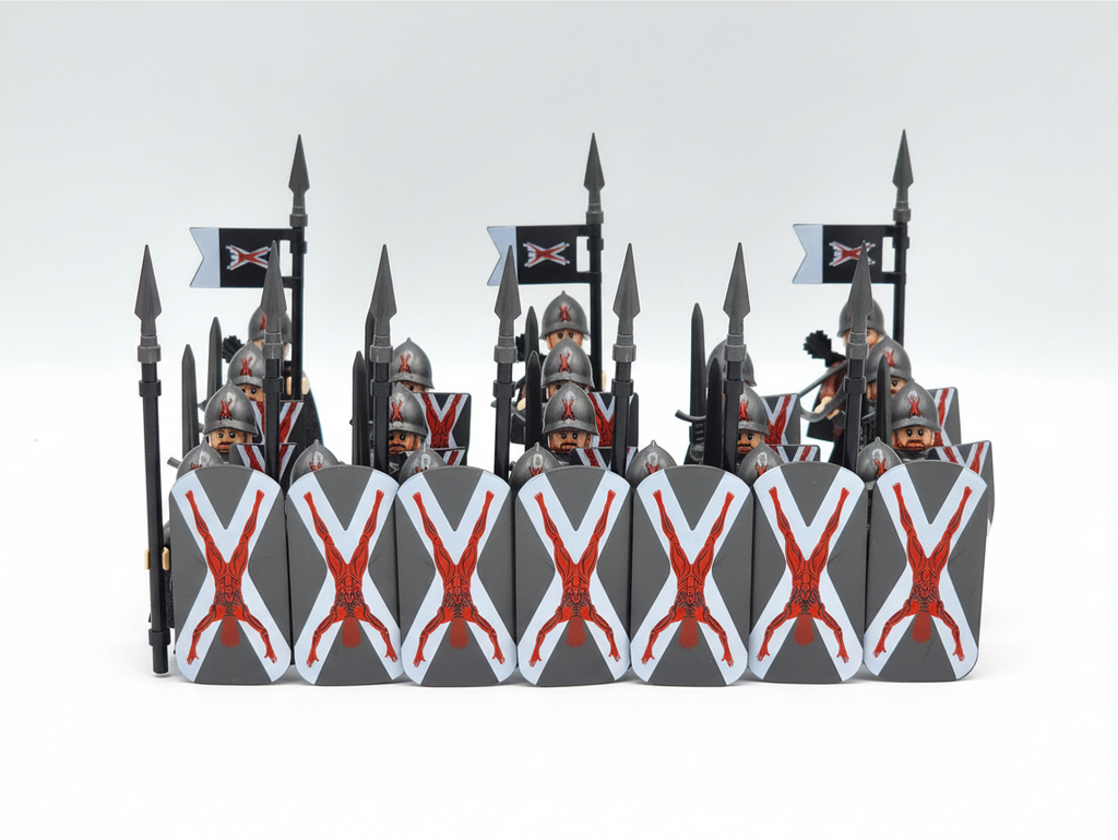 Game of Thrones House Bolton of the Dreadfort Army Custom Minifigures Set