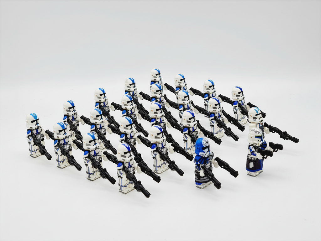 Star Wars 501st Captain Rex Jesse Echo Clone Troopers Army Set 23pcs Minifigures Set