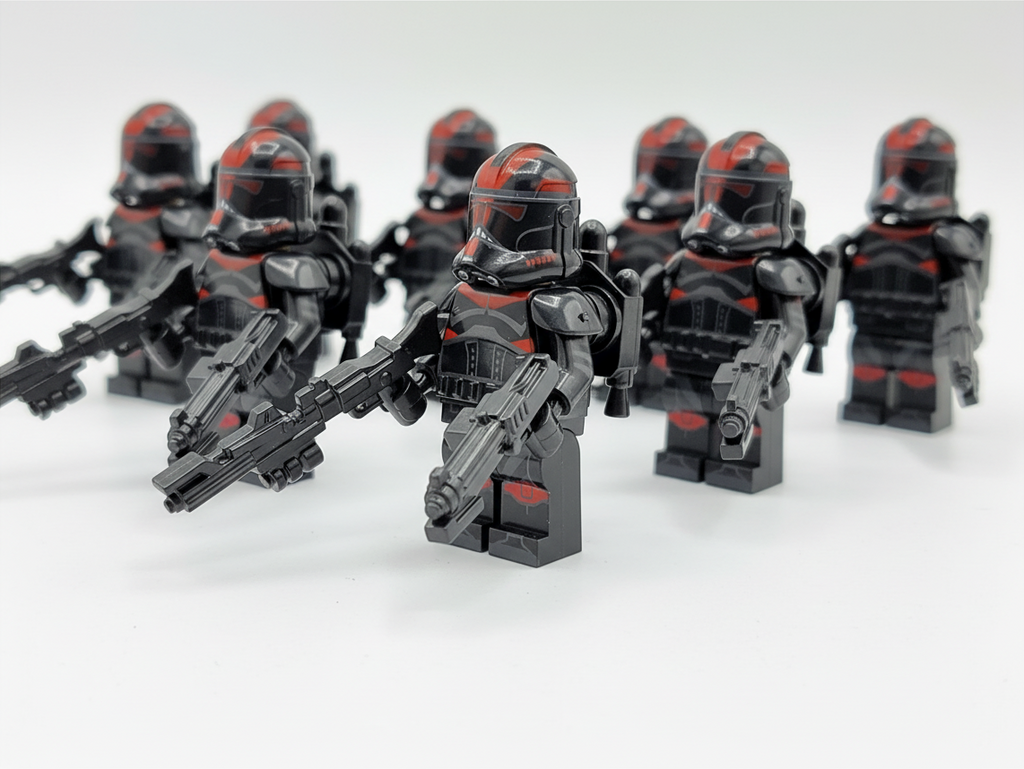 Star Wars Custom Inferno Clones Minifigures Set