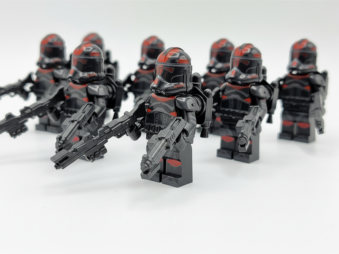 Star Wars Custom Inferno Clones Minifigures Set