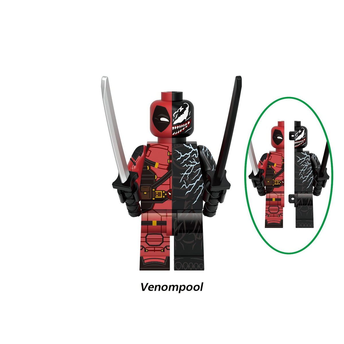 Deadpool  & Wolverine Movie Series Custom Minifigures Set XH