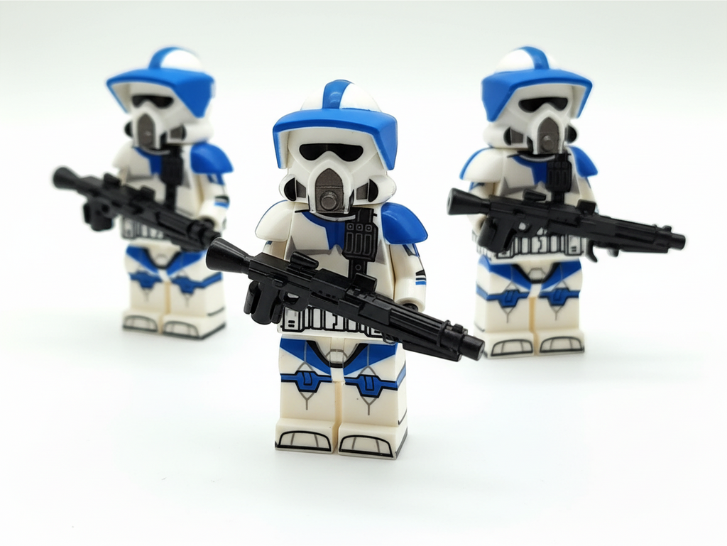 Star Wars 501st ARF Clone Troopers Custom Minifigures XH