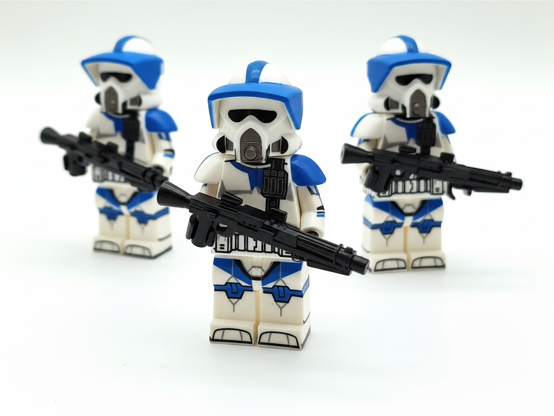 Star Wars 501st ARF Clone Troopers Custom Minifigures XH