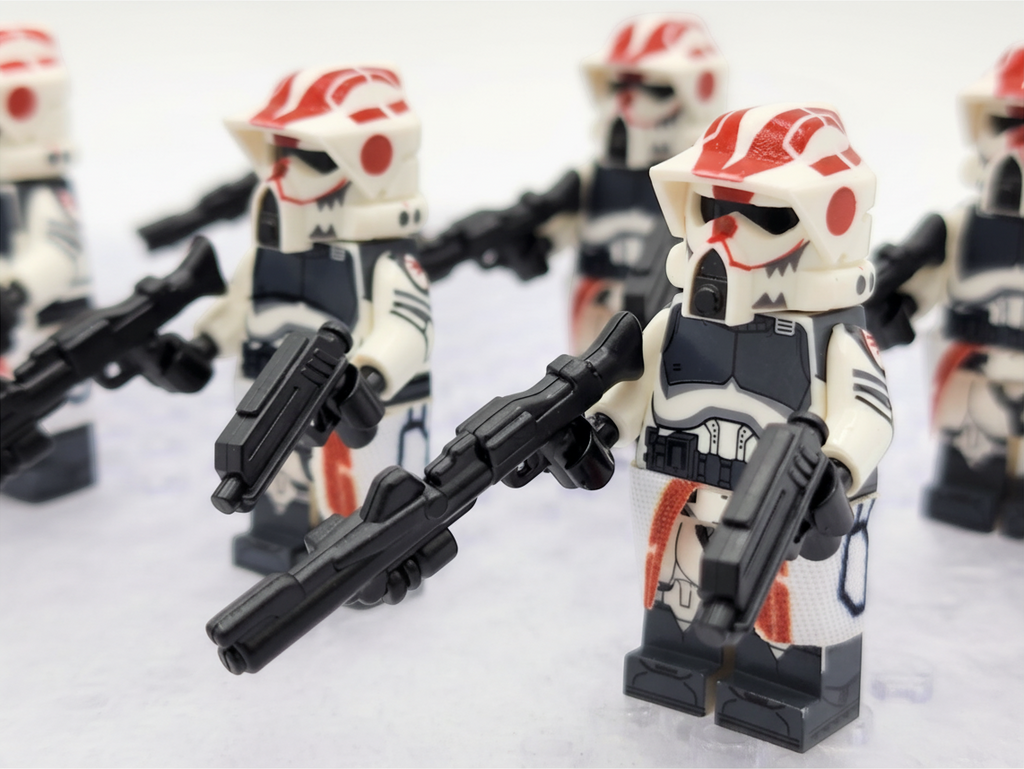Star Wars Coruscant K9 Security Unit ARF Troopers Custom Minifigures