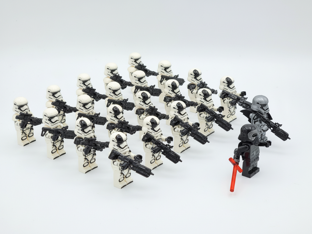 Star Wars Kylo Ren Captain Phasma First Order Stormtroopers Army Set 22pcs Set