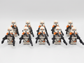 Star Wars Phase 2 212th AIrborne Clone Troopers Paratroopers Custom Minifigures