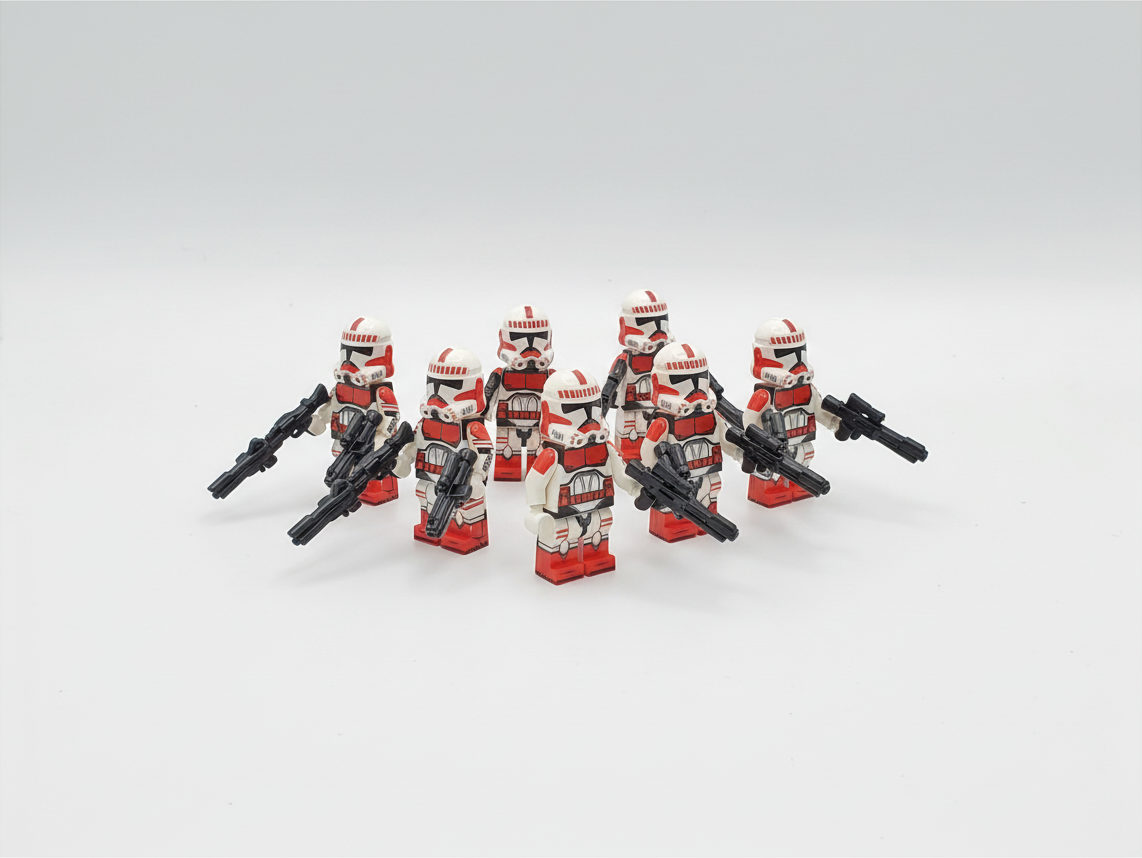 Star Wars Coruscant Guards Clone Troopers Minifigures Set