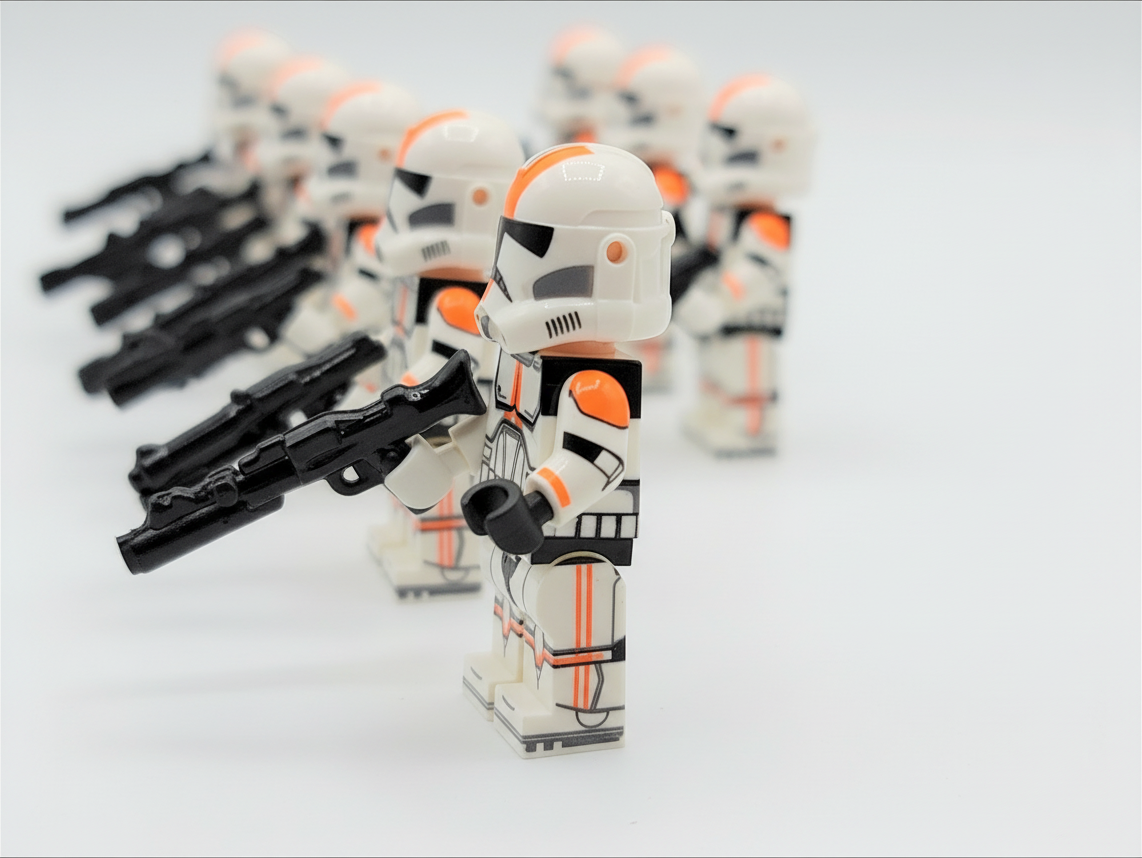 Star Wars 212th Attack Battalion Commander Cody Custom 11 Minifigures Set