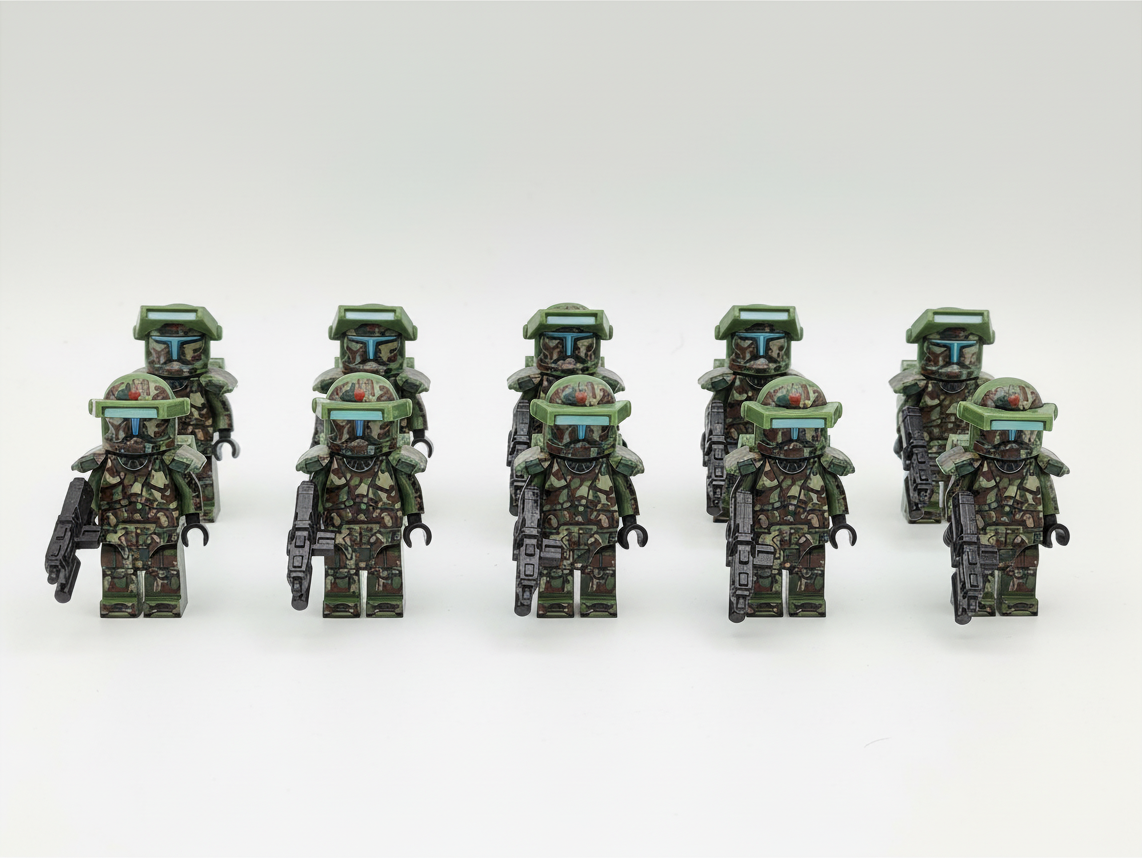 Star Wars Kashyyyk Clone Commandos Minifigures Set
