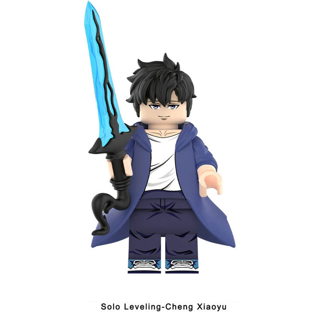Solo Leveling Sung Jin-woo Custom Anime Minifigures