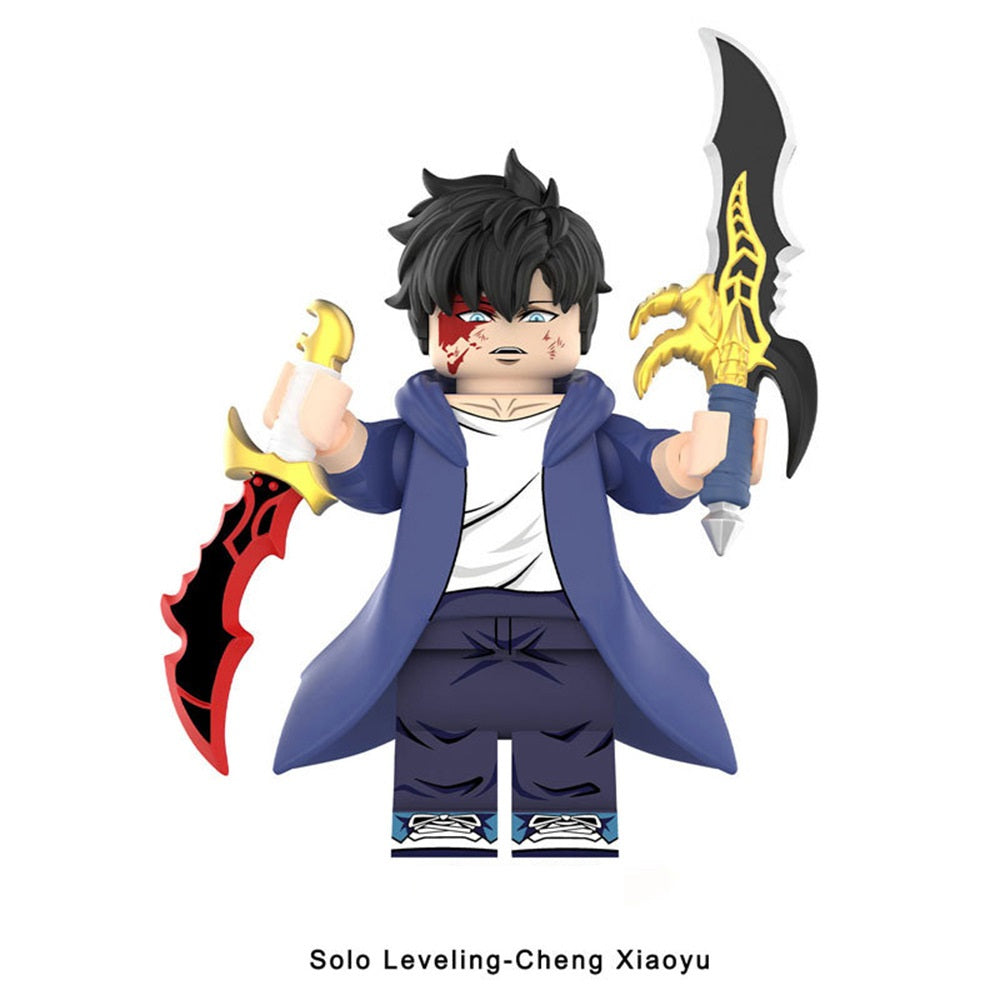 Solo Leveling Sung Jin-woo Custom Anime Minifigures
