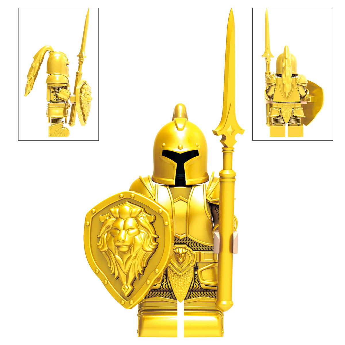 World of Warcraft Wow Alliance Footman Stormwind City Guards Minifigures