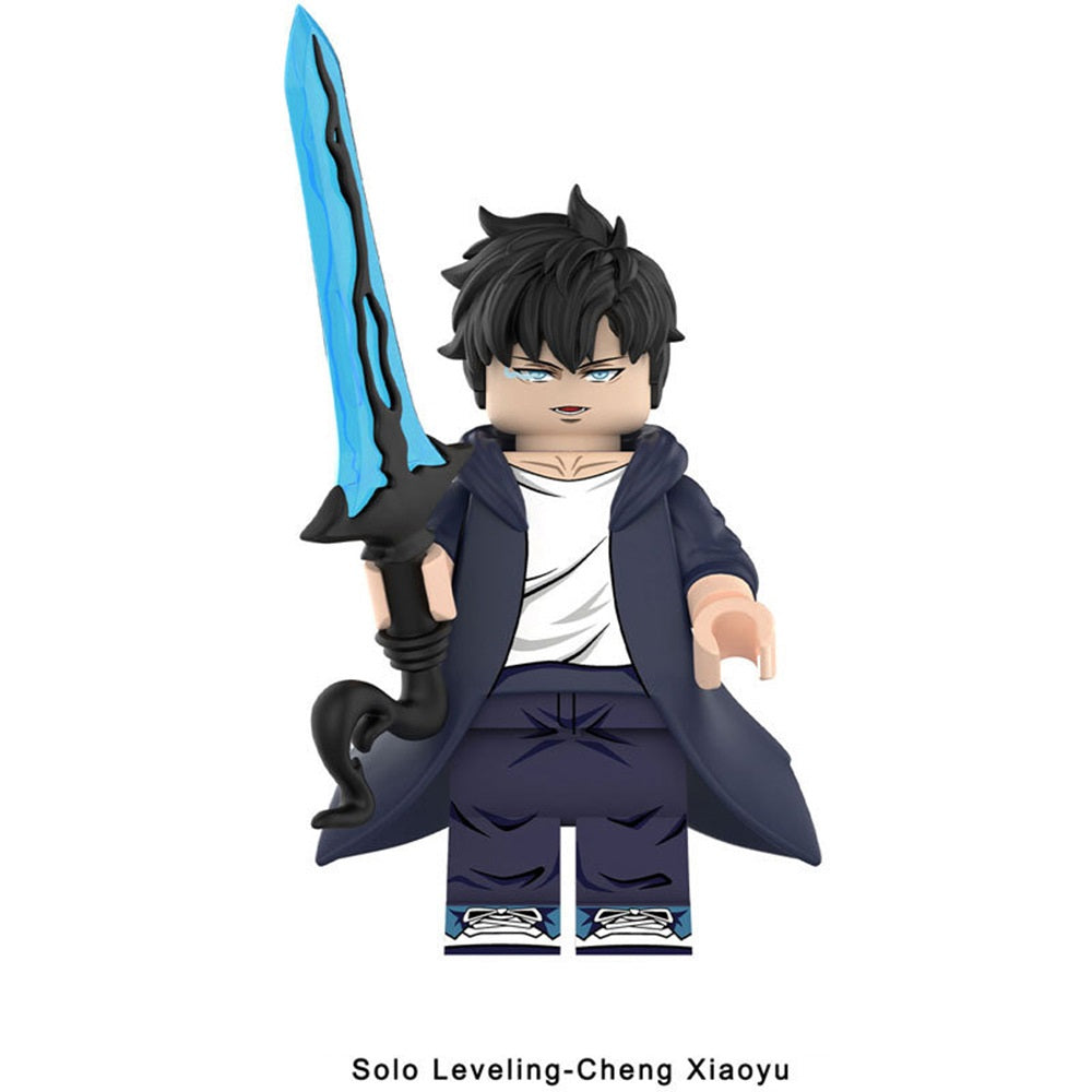 Solo Leveling Sung Jin-woo Custom Anime Minifigures