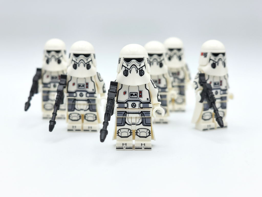 Star Wars Imperial Flametroopers Custom Minifigures Set