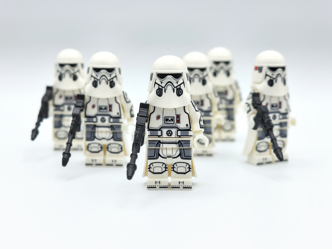 Star Wars Imperial Flametroopers Custom Minifigures Set