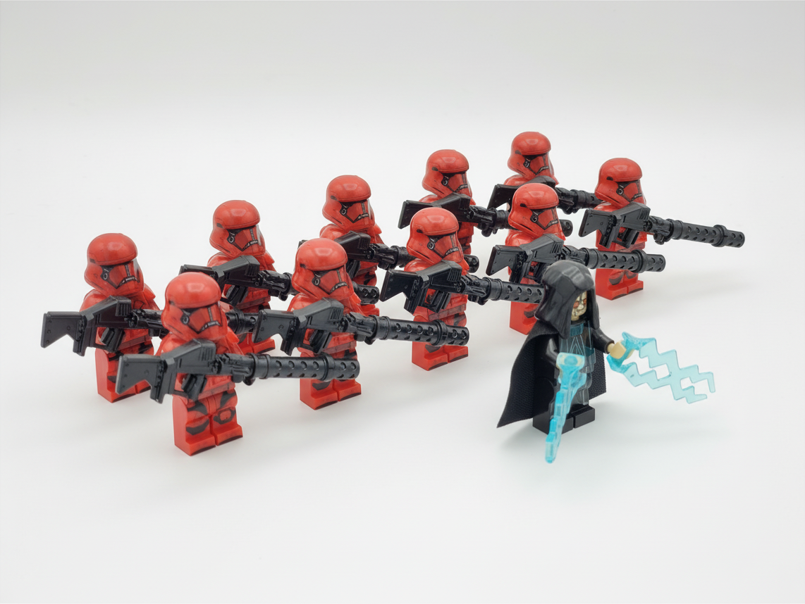 Star Wars Final Order Palpatine Sith Trooper Army 11 Minifigures Set