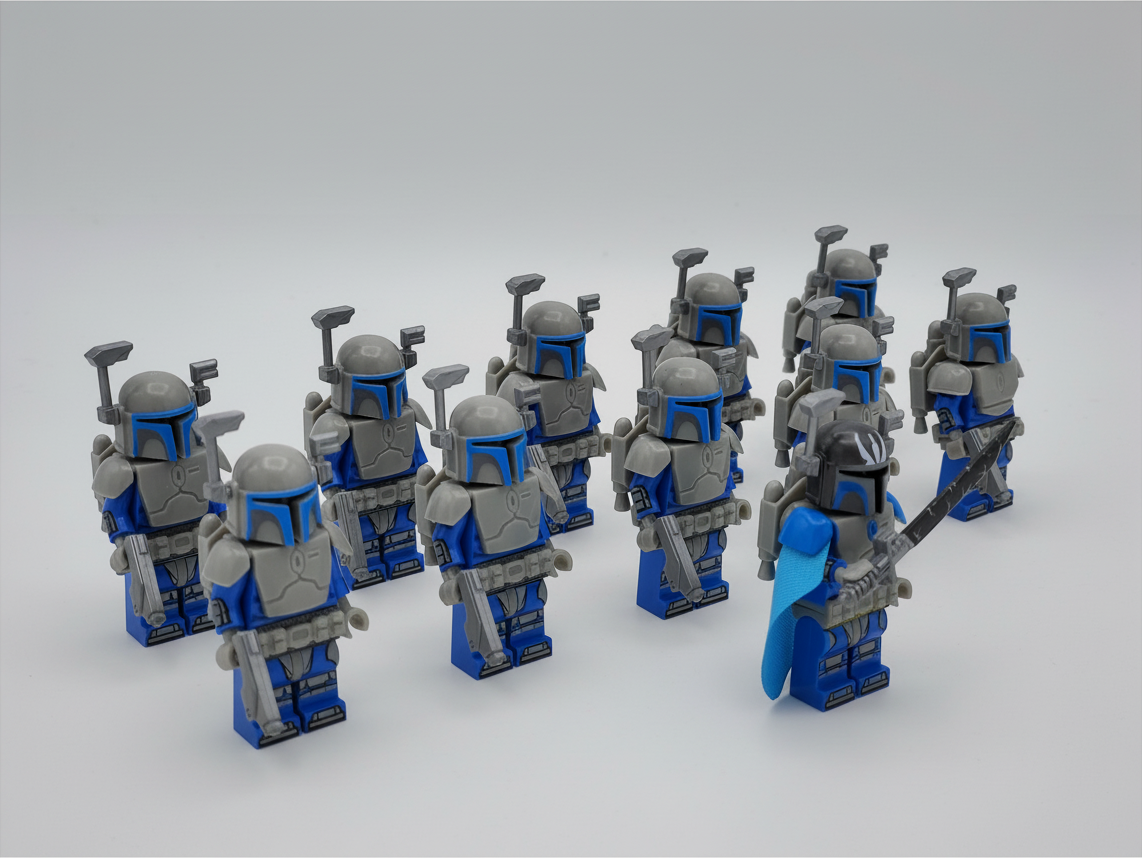 Star Wars Pre Vizsla Death Watch Mandalorian Army 11 Minifigures Set